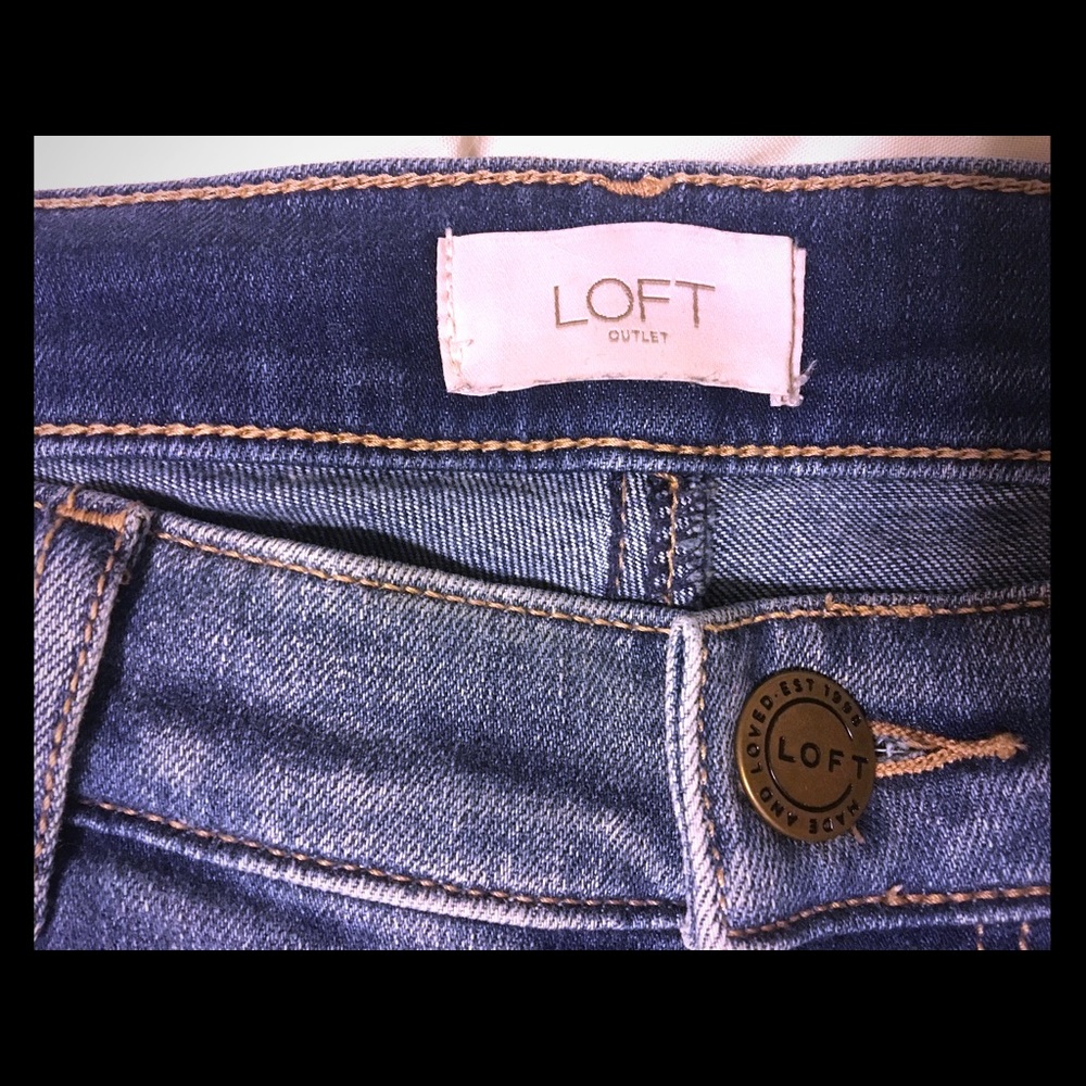 Loft jeans. Size 10